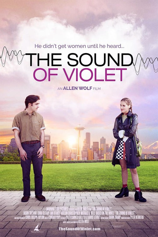 1000 piece jigsaw puzzle for the movie poster: The Sound of Violet (2022)