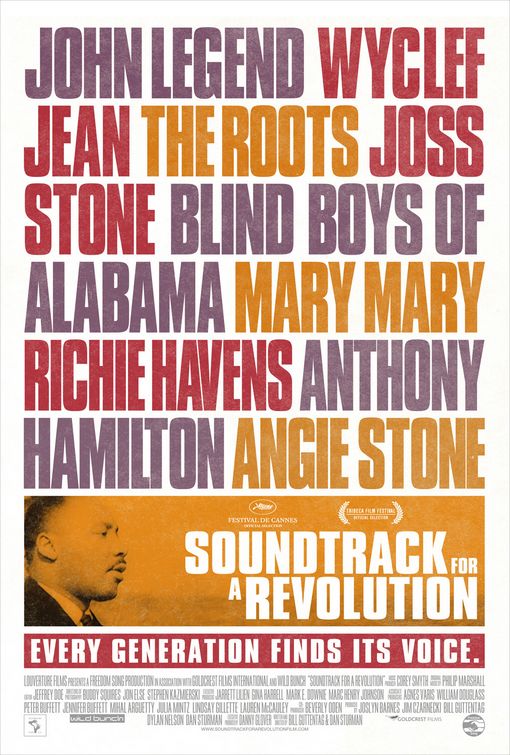 1000 piece jigsaw puzzle for the movie poster: Soundtrack for a Revolution (2009)