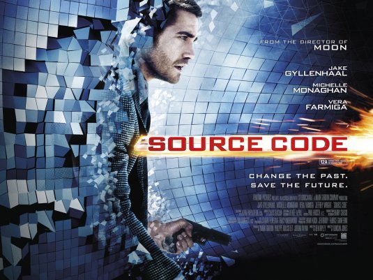 1000 piece jigsaw puzzle for the movie poster: Source Code (2011) ver5