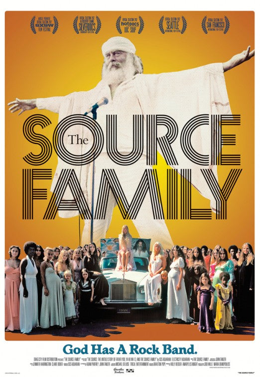 1000 piece jigsaw puzzle for the movie poster: The Source Family (2013)
