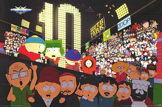 1000 piece jigsaw puzzle for tv poster: South Park, ver12
