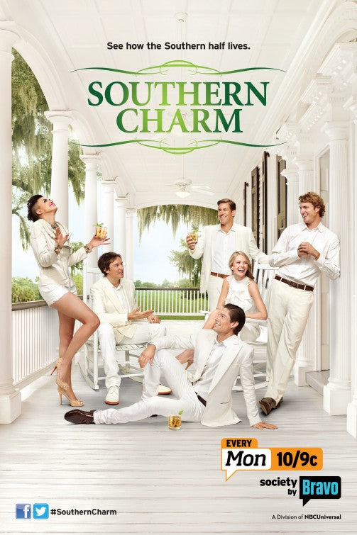 1000 piece jigsaw puzzle for tv poster: Southern Charm