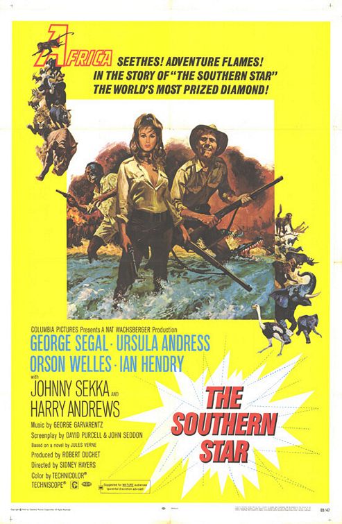 the movie poster: The Southern Star (1969)