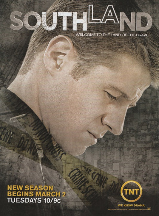 1000 piece jigsaw puzzle for tv poster: Southland