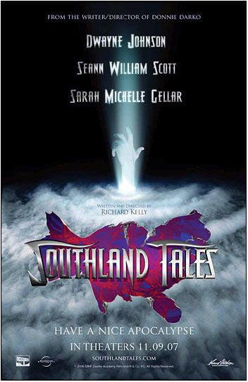 the movie poster: Southland Tales (2007) ver2