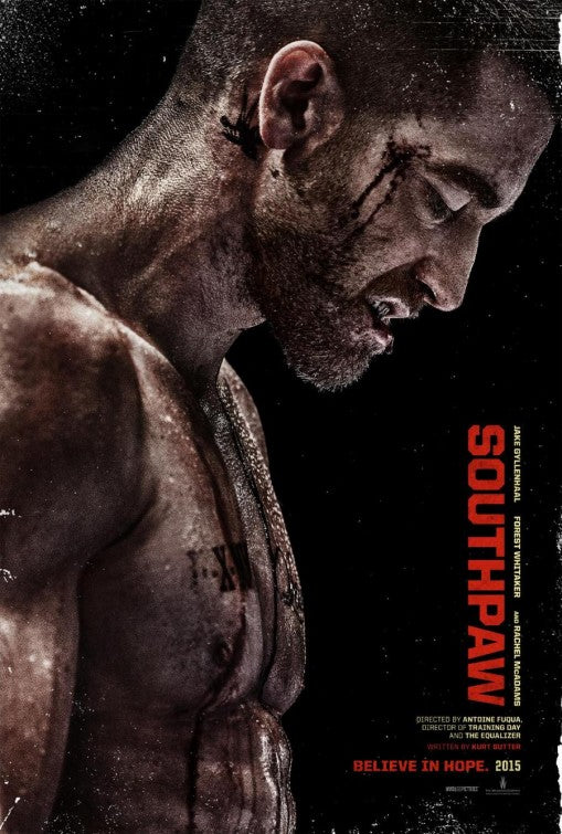 1000 piece jigsaw puzzle for the movie poster: Southpaw (2015)