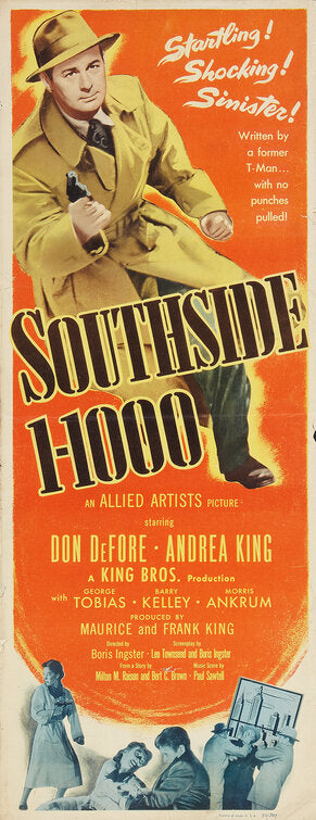 1000 piece jigsaw puzzle for the movie poster: Southside 1-1000 (1950) ver2