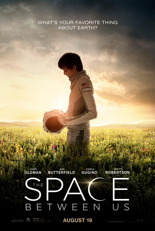 1000 piece jigsaw puzzle for the movie poster: The Space Between Us (2017)