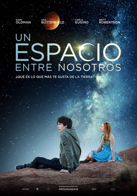 1000 piece jigsaw puzzle for the movie poster: The Space Between Us (2017) ver3