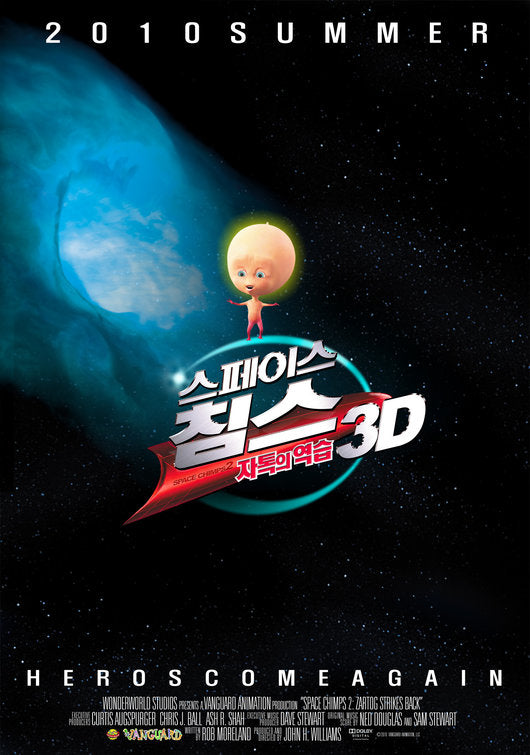 1000 piece jigsaw puzzle for the movie poster: Space Chimps 2: Zartog Strikes Back (2010) ver2