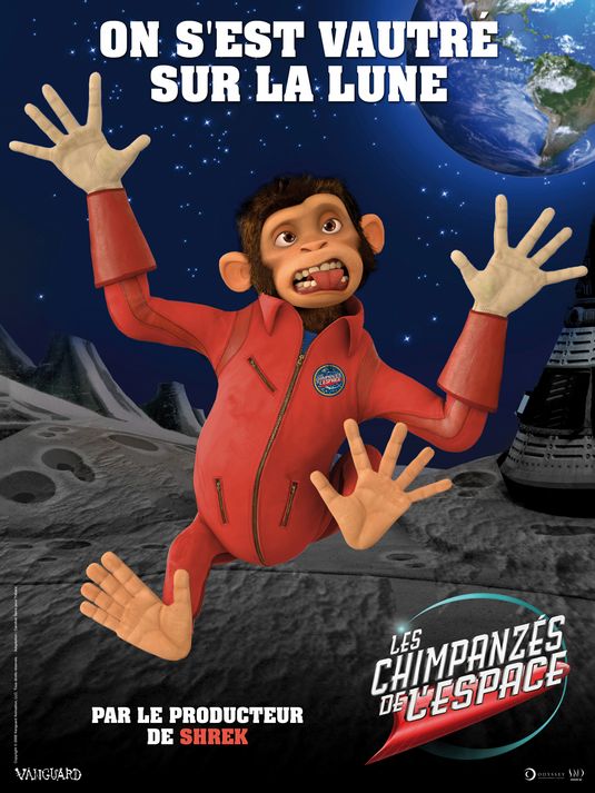 the movie poster: Space Chimps (2008) ver3