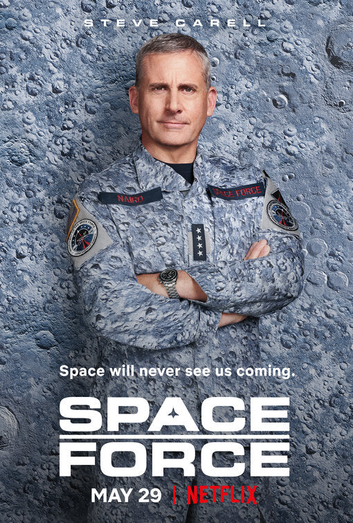 1000 piece jigsaw puzzle for tv poster: Space Force