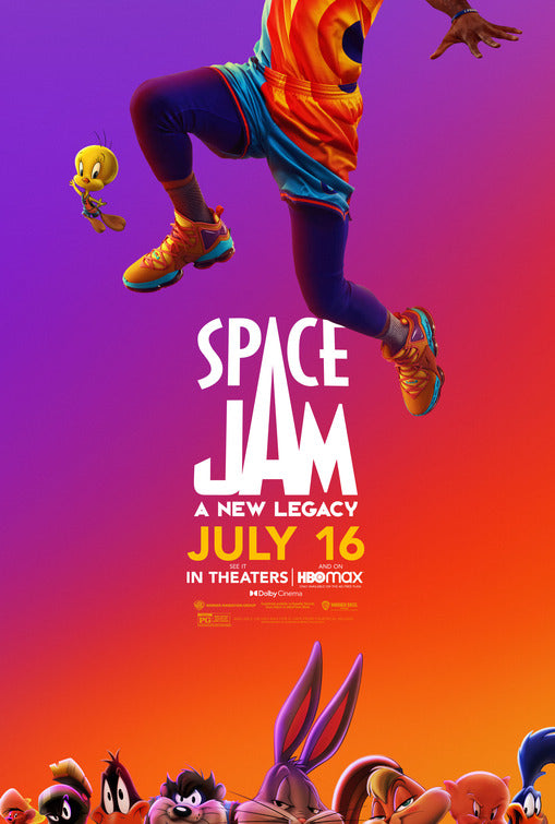1000 piece jigsaw puzzle for the movie poster: Space Jam: A New Legacy (2021) ver15