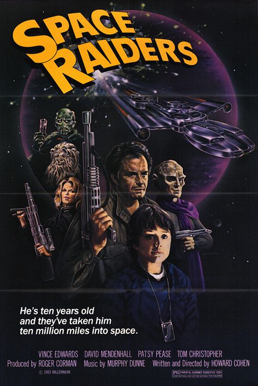 the movie poster: Space Raiders (1983)