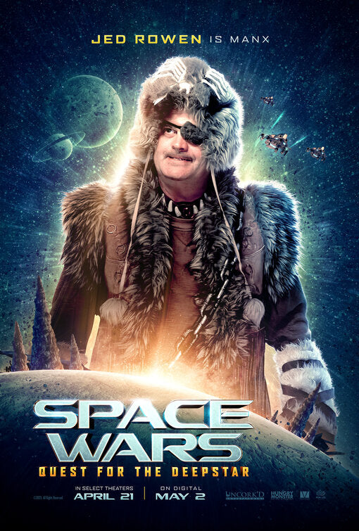 1000 piece jigsaw puzzle for the movie poster: Space Wars: Quest for the Deepstar (2023) ver10