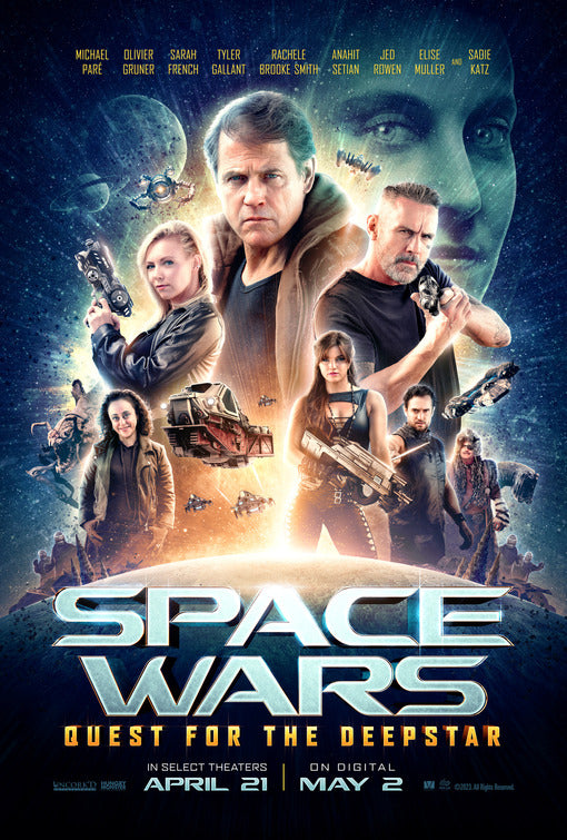 1000 piece jigsaw puzzle for the movie poster: Space Wars: Quest for the Deepstar (2023) ver2
