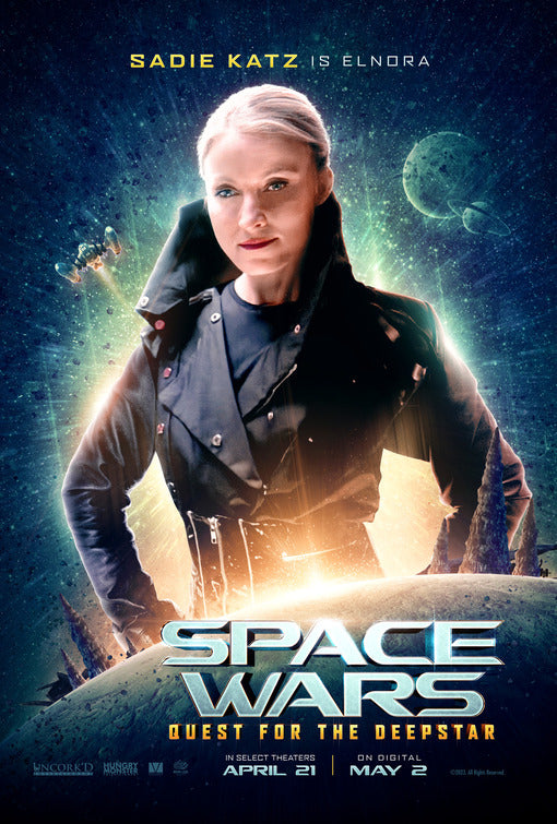 1000 piece jigsaw puzzle for the movie poster: Space Wars: Quest for the Deepstar (2023) ver6