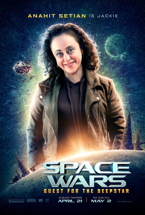 1000 piece jigsaw puzzle for the movie poster: Space Wars: Quest for the Deepstar (2023) ver8