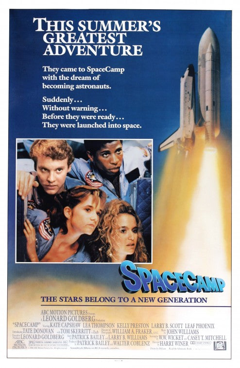 1000 piece jigsaw puzzle for the movie poster: SpaceCamp (1986)