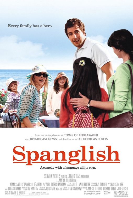 the movie poster: Spanglish (2004)