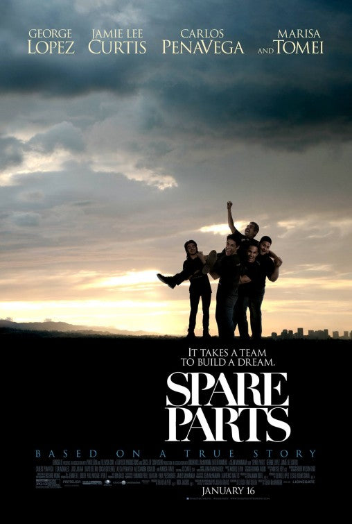 1000 piece jigsaw puzzle for the movie poster: Spare Parts (2015)