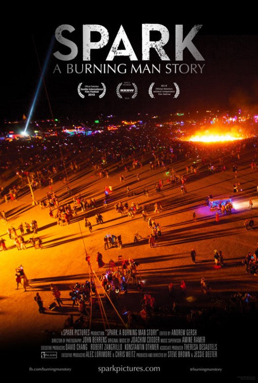 1000 piece jigsaw puzzle for the movie poster: Spark: A Burning Man Story (2013)
