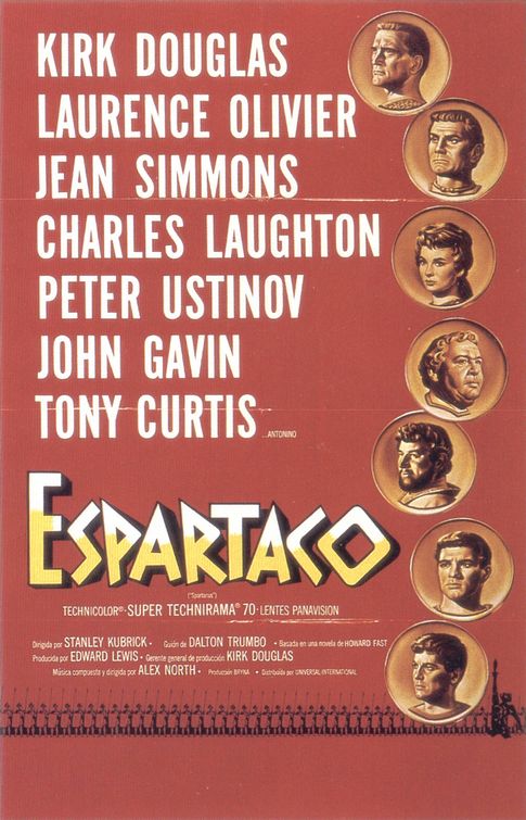 the movie poster: Spartacus (1960) ver3