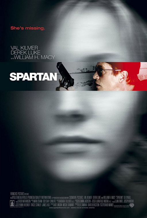 the movie poster: Spartan (2004)