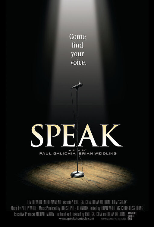 1000 piece jigsaw puzzle for the movie poster: Speak (2012)