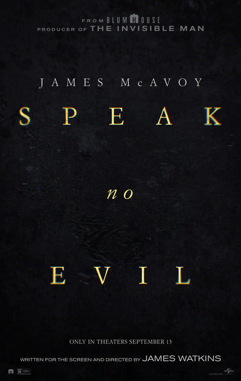 1000 piece jigsaw puzzle for the movie poster: Speak No Evil (2024)