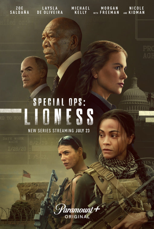 1000 piece jigsaw puzzle for tv poster: Special Ops: Lioness