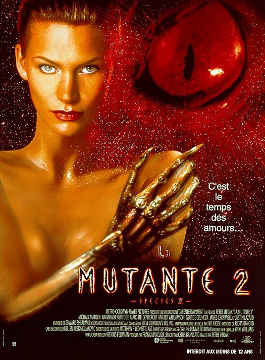 the movie poster: Species II (1998) ver2