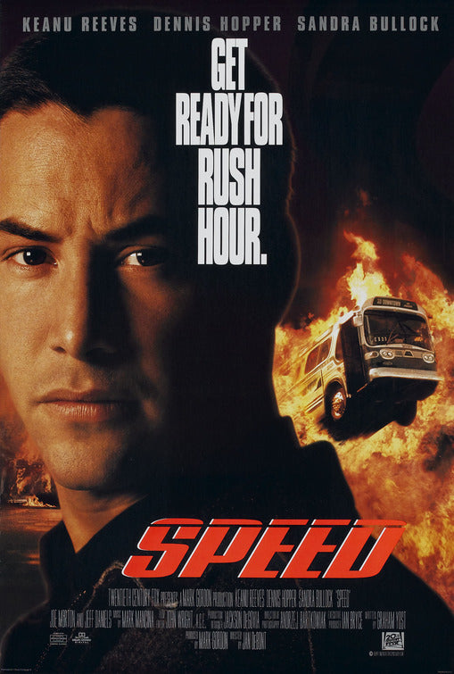 the movie poster: Speed (1994)