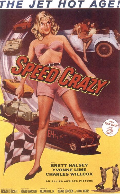 the movie poster: Speed Crazy (1959)