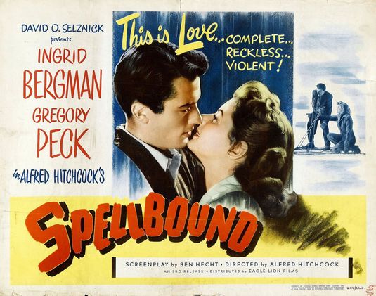 the movie poster: Spellbound (1945) ver2