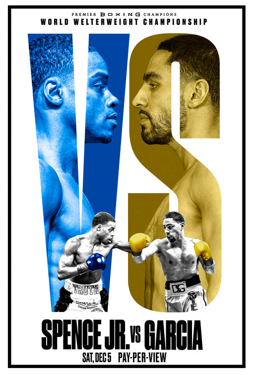 1000 piece jigsaw puzzle for tv poster: Spence Jr. vs Garcia