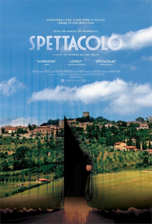 1000 piece jigsaw puzzle for the movie poster: Spettacolo (2017)
