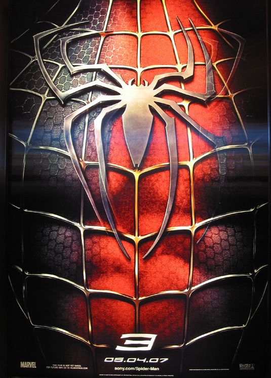 the movie poster: Spider-man 3 (2007) ver2