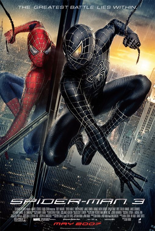 the movie poster: Spider-man 3 (2007) ver8