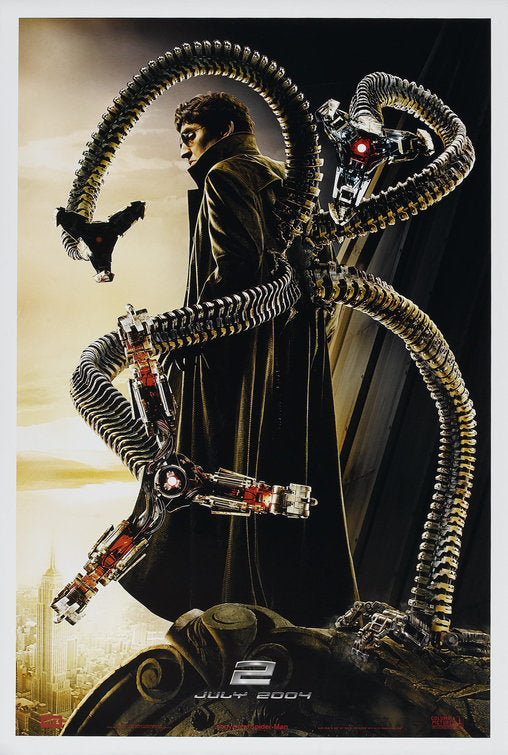 the movie poster: Spider-man 2 (2004)