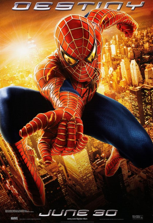 the movie poster: Spider-man 2 (2004) ver6