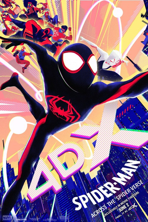 1000 piece jigsaw puzzle for the movie poster: Spider-Man: Across the Spider-Verse (2023) ver8