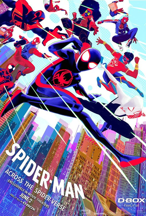 1000 piece jigsaw puzzle for the movie poster: Spider-Man: Across the Spider-Verse (2023) ver9