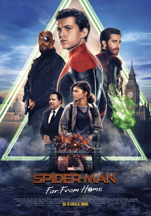 1000 piece jigsaw puzzle for the movie poster: Spider-Man: Far From Home (2019) ver13