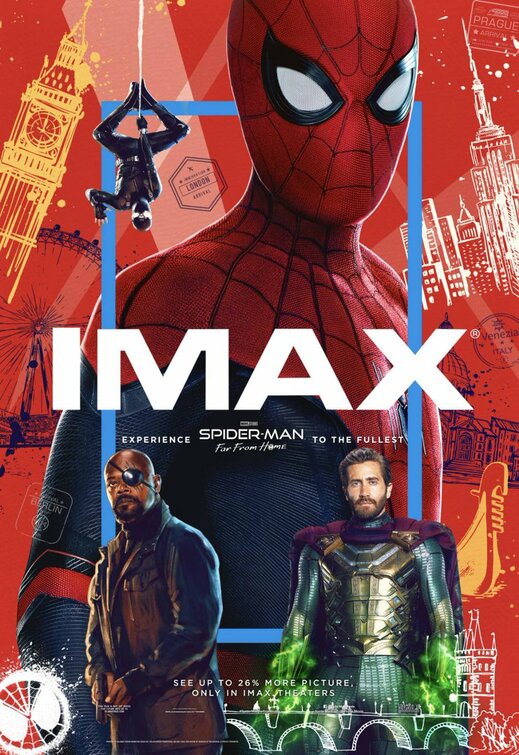 1000 piece jigsaw puzzle for the movie poster: Spider-Man: Far From Home (2019) ver14