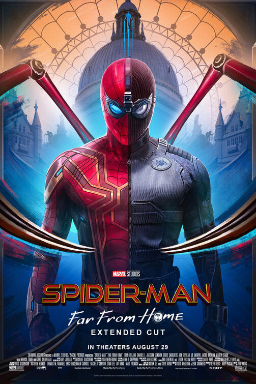 1000 piece jigsaw puzzle for the movie poster: Spider-Man: Far From Home (2019) ver35