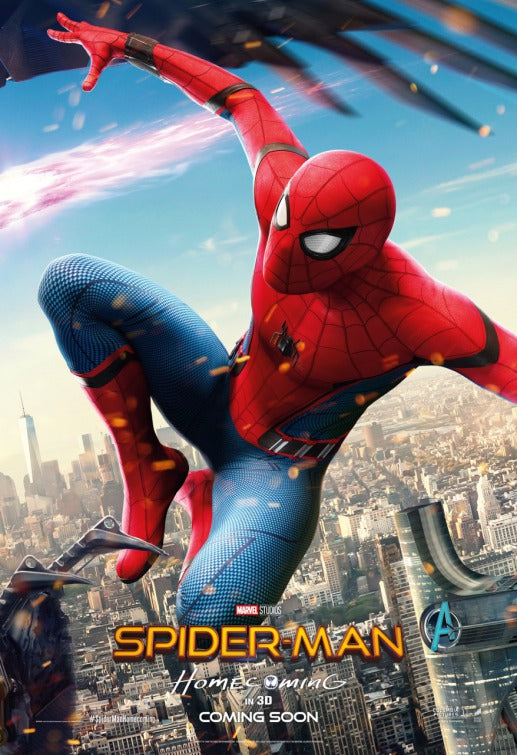1000 piece jigsaw puzzle for the movie poster: Spider-Man: Homecoming (2017) ver11