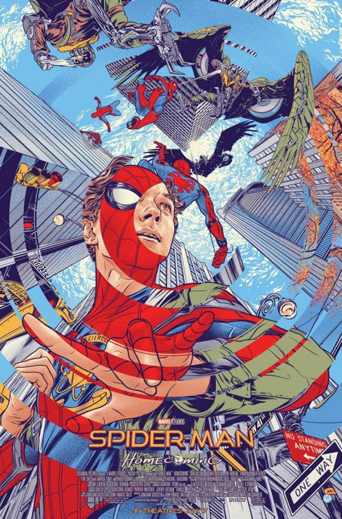 1000 piece jigsaw puzzle for the movie poster: Spider-Man: Homecoming (2017) ver15