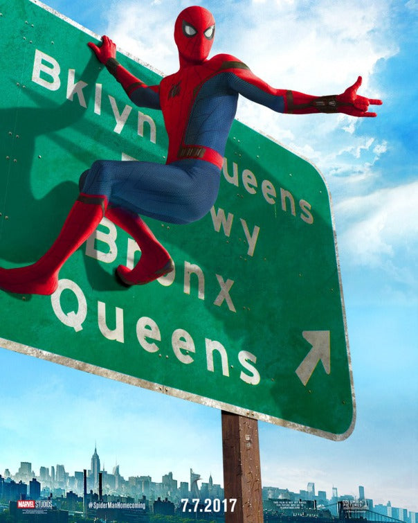 1000 piece jigsaw puzzle for the movie poster: Spider-Man: Homecoming (2017) ver3