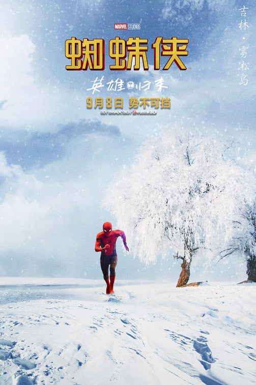 1000 piece jigsaw puzzle for the movie poster: Spider-Man: Homecoming (2017) ver30